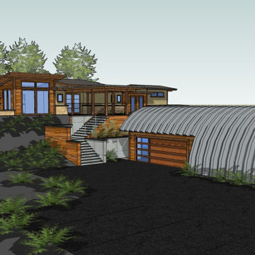 Zero Net Energy (ZNE) Pacific North West Coastal Home