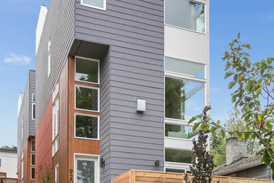 Trendy exterior home photo in Seattle