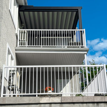 Pergola à toit rétractable
