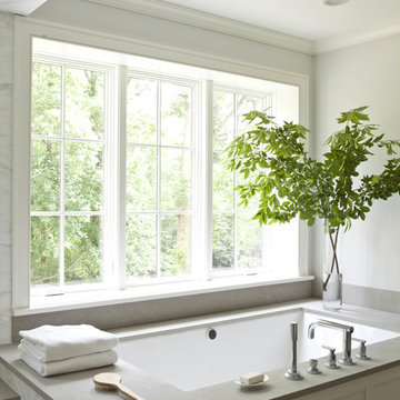 Master Bathroom tub deck