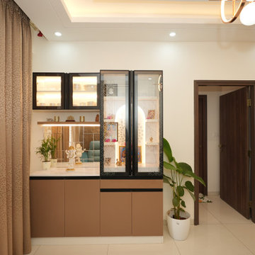 DSR Highland Greenz | 3BHK Apartment Interior Design In Bangalore, Karnataka