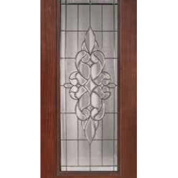 Exterior Single Door 80 Fiberglass Courtlandt Full Lite Glass - Front Doors