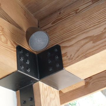 Outdoor Kitchen Entertainment System