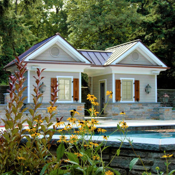 Bryn Mawr Poolhouse & Garage