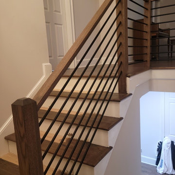 Horizontal Stair Railing