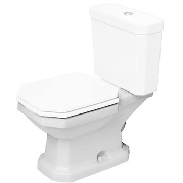 Duravit 1930 Series Floor Mounted Toilet Bowl Single Flush, White