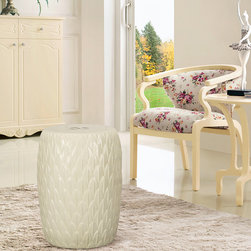 Ceramic Stool - Footstools And Ottomans