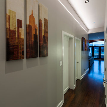 Reveal Plaster-In Linear LED System by Pure Lighting