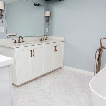 Master Bathroom Remodel - Marble Masterpiece