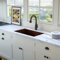 30" Pure Copper Undermount Kitchen Sink - Products