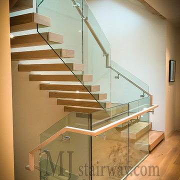 Standoffs glass railing system