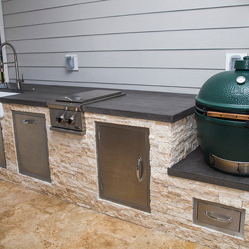 Wood Grain Concrete Top