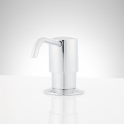 Heavy Duty Soap Dispenser - For Standard Countertops - Polished Chrome - Soap & Lotion Dispensers