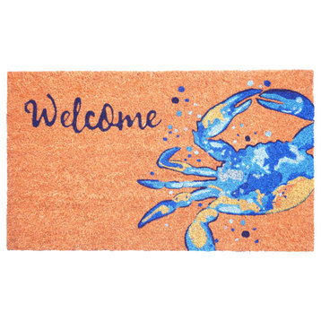 Calloway Mills Blue Crab Welcome Doormat