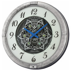 Castle Night Melodies In Motion - Contemporary - Wall Clocks - by Seiko  Clocks | Houzz