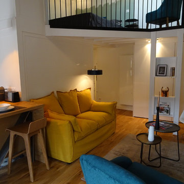 Rénovation, décoration et ameublement d'un appartement à Lyon Bellecour