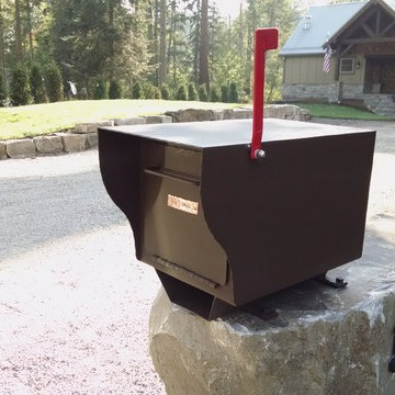 Branch Railing, Chimney Cap & Mailbox