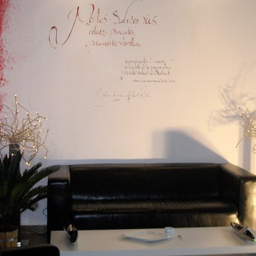 Déco salle de dégustation