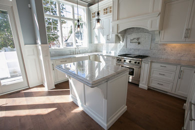 This is an example of a classic kitchen in Philadelphia.