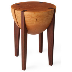 Contemporary Accent And Garden Stools by Miles & May Furniture Works