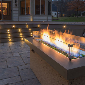 Octagon Paver Deck at Glade Trail