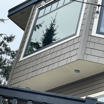 Siding Installation - James Hardie Shakes & Shingles in Timber Bark