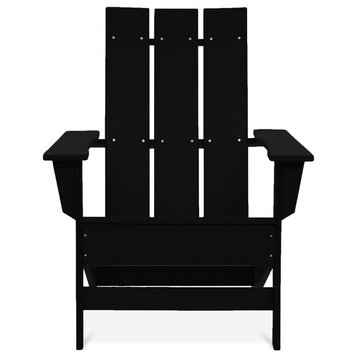 DUROGREEN Aria Adirondack Chair, Black