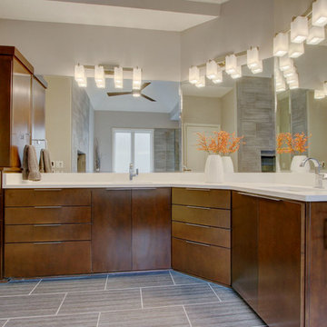 Modern Master Bathroom