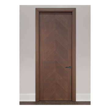Modern Interior Doors | Natural Wood | Glenview Haus | GDIM-FL4005