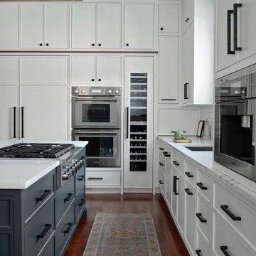 Modern Kitchen Appliance Wall