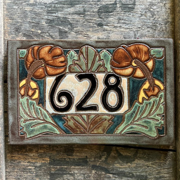 House Number Address Tile