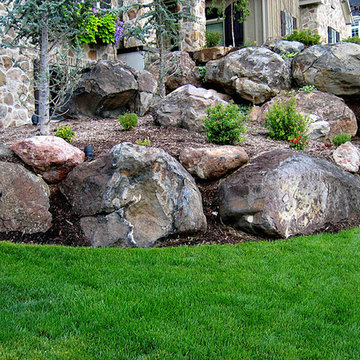 Rock Retaining Walls