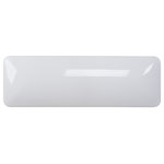 Yosemite Home Decor - 51.25" Overhead Light, White - Fluorescent lighting series in white finish. Requires (4) 32-watt, T8 fluorescent bulb (not included with purchase).