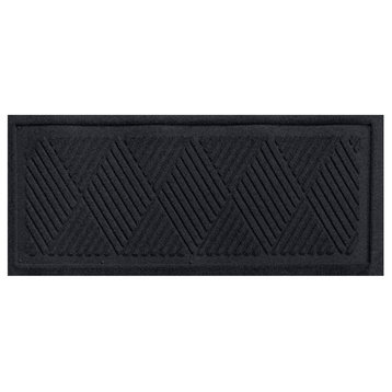 Argyle 15"x36" Boot Tray, Charcoal