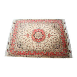 Contemporary Persian Tabriz rug - Floor Rugs