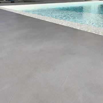 Sol béton ciré extérieur