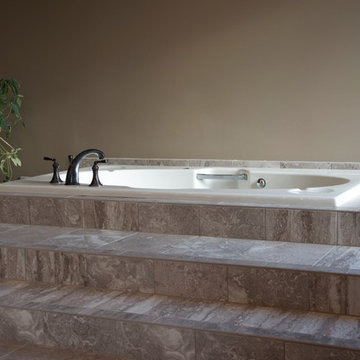 After Photo, Master Bath Remodel - Moore Residence - Before and After