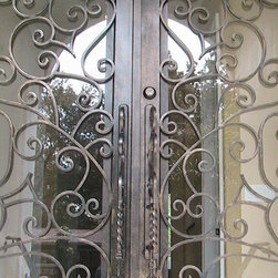 Forge Iron Designs Wrought Iron Doors - Front Doors