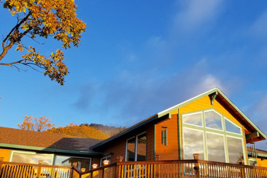 Arts and crafts exterior home photo in Other