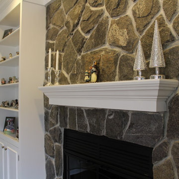 Riverside Avenue Family Room Fireplace