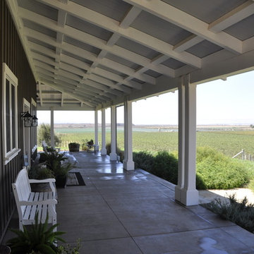 Santa Maria Valley, CA, New Traditional 1910 Farmhouse, Rancho Tepusquet