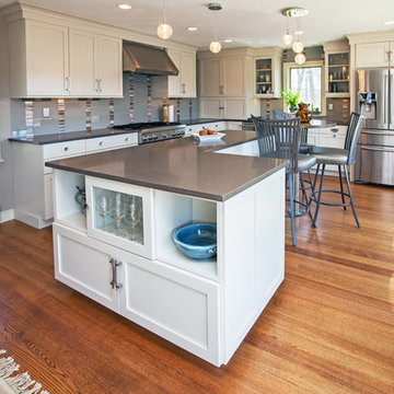 Bright Transitional Kitchen - Marshfield
