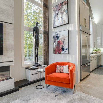 OPEN CONCEPT LIVING & KITCHEN