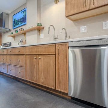 Calming Tones Kitchen