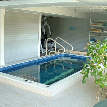Fitness Pool in Carport