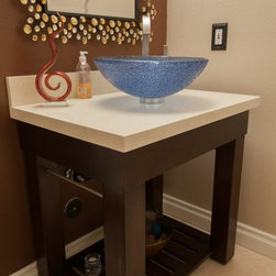 HomeCrest Maple Java - Bathroom Sinks