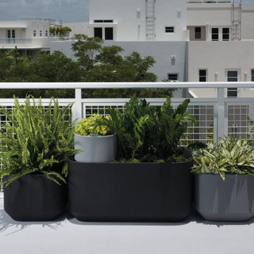 Green Barrier Planters - Divide the Space with Planters