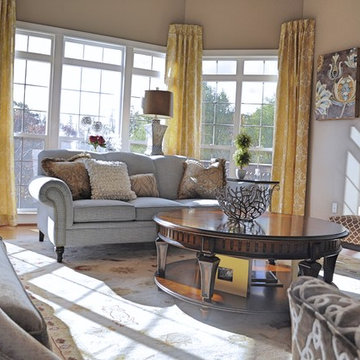 Warm Pizzazz with Eclectic Style