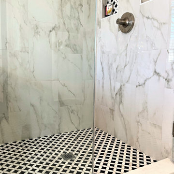 Woodstock residence- Master bath renovation