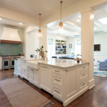 Robin’s Egg Designer Kitchen